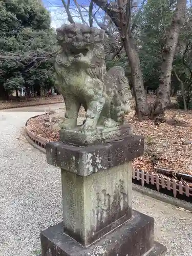 柏井八幡社の狛犬