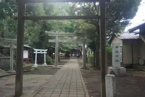 中嶋神社の鳥居