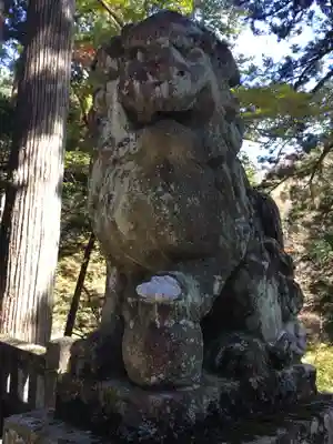 榛名神社の狛犬