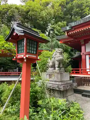 自由が丘熊野神社の狛犬