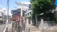 神楽坂若宮八幡神社の鳥居