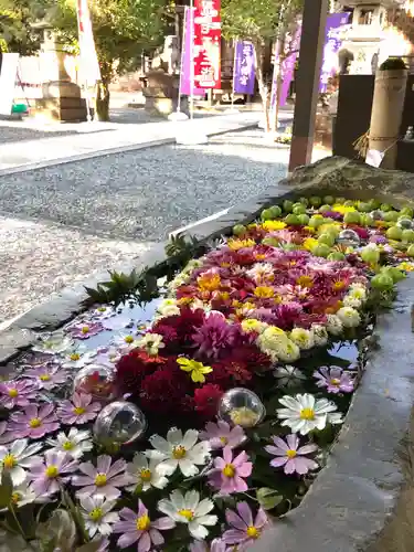 福母八幡宮の手水