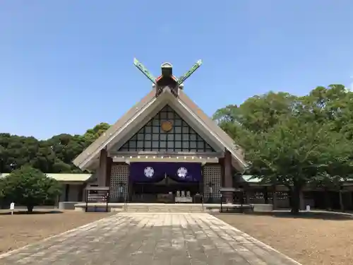 千葉縣護國神社の本殿・本堂