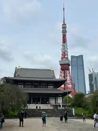 増上寺の本殿・本堂