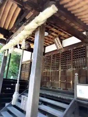 早瀧比咩神社の本殿・本堂