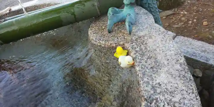 粟田神社の手水舎