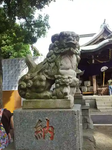 町田天満宮の狛犬
