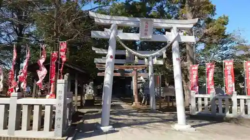 初富稲荷神社の鳥居