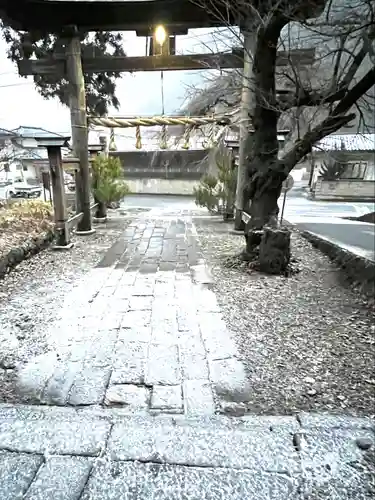 山家神社の鳥居