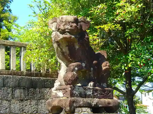 八幡神社の狛犬