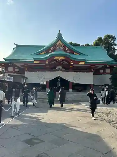 日枝神社の本殿・本堂