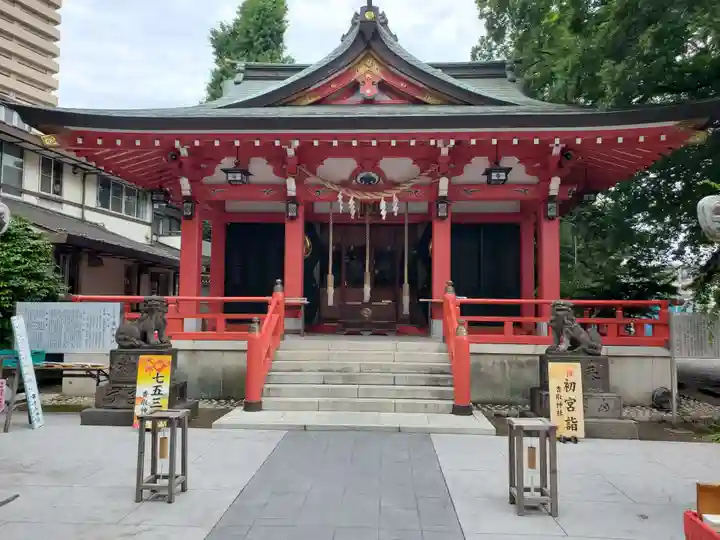 越谷香取神社の本殿・本堂