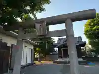 下今井香取神社の鳥居