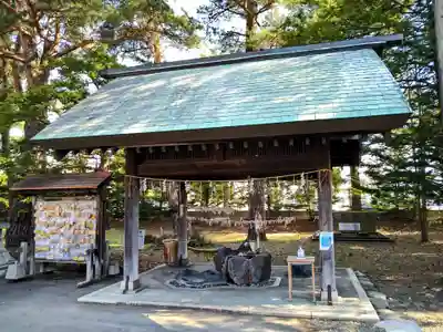 富良野神社の手水舎