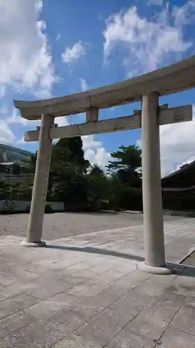 富山縣護國神社の鳥居