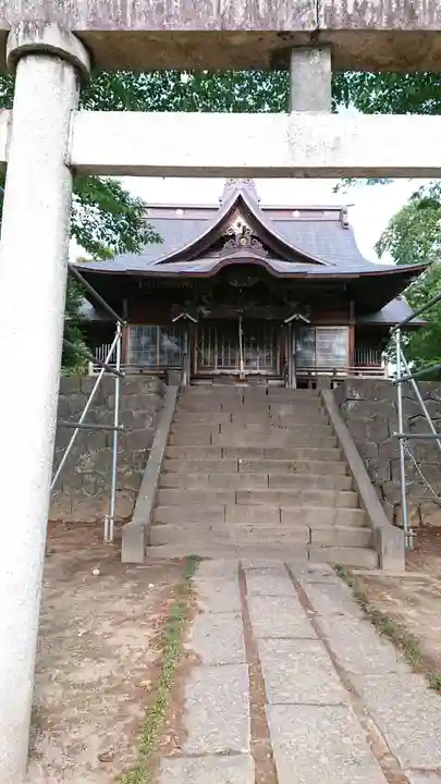大雷神社の本殿・本堂