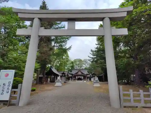 鷹栖神社の鳥居