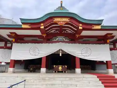 日枝神社の本殿・本堂