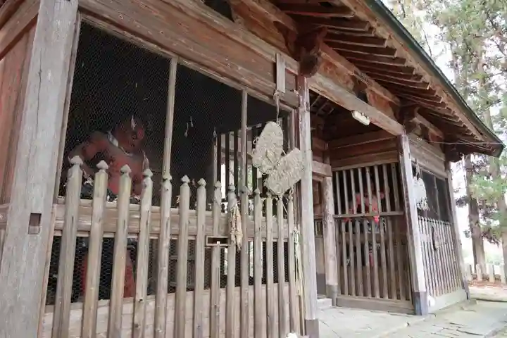 田村神社の山門・神門