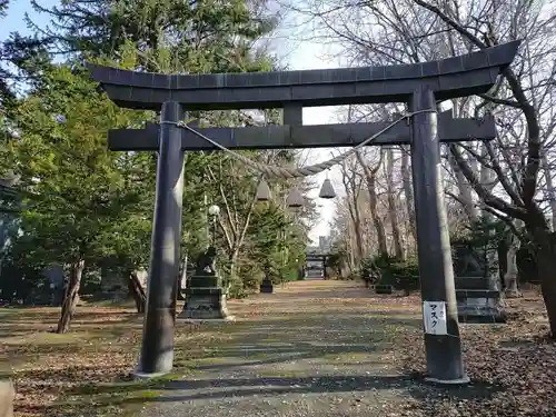 信濃神社の鳥居