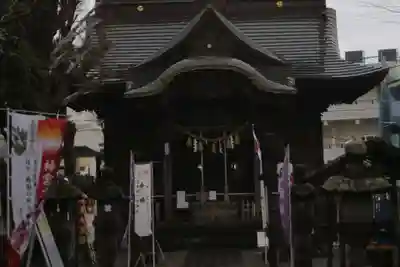 取手八坂神社の本殿・本堂