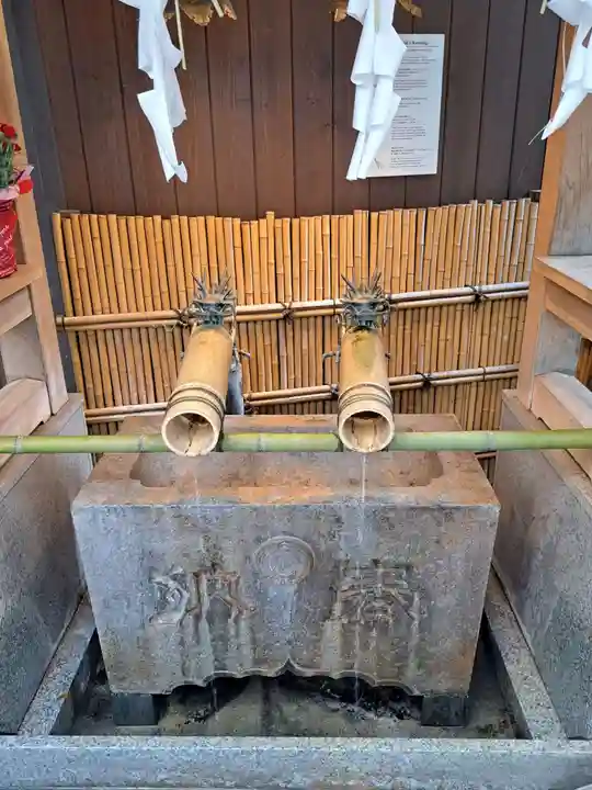 小網神社の手水舎
