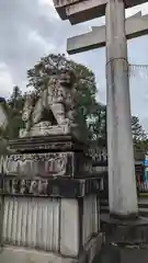 敷地神社（わら天神宮）の狛犬