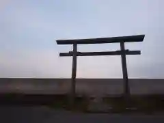 息栖神社の鳥居