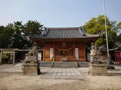 根崎八幡神社の本殿・本堂