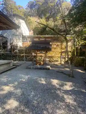 丹生川上神社(中社)の手水舎