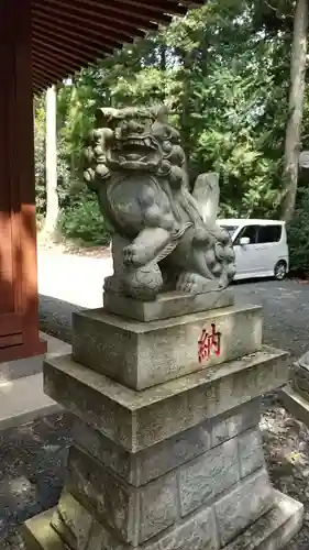 秋津神社の狛犬