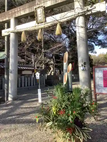 富部神社の鳥居