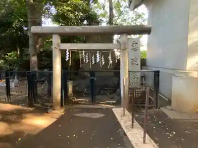 戸越八幡神社の鳥居