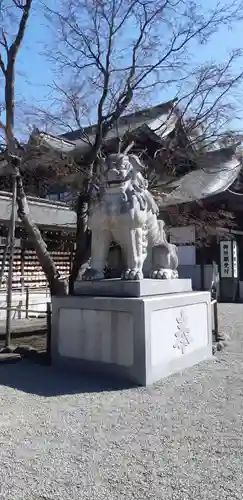 寒川神社の狛犬