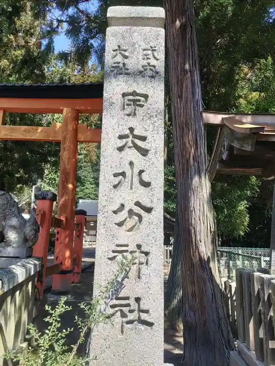 宇太水分神社(奈良県)