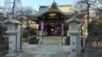 牛天神北野神社の本殿・本堂