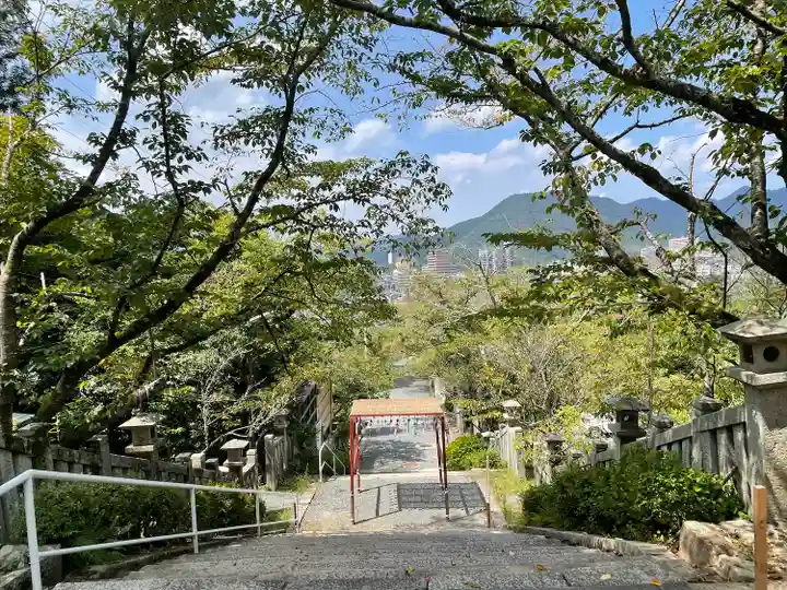 古熊神社の景色
