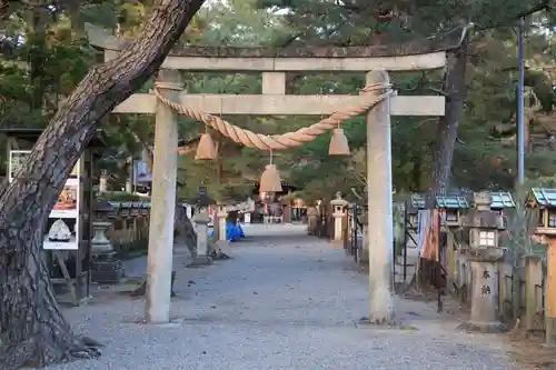 建部大社の鳥居