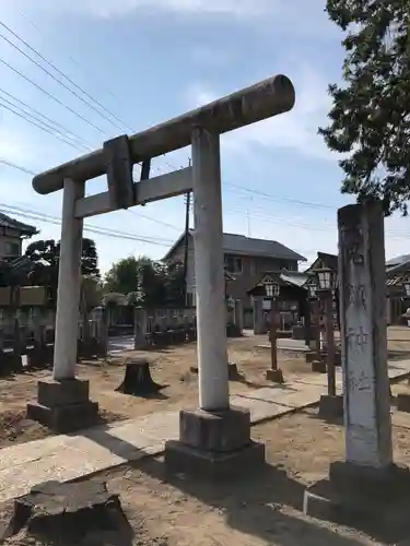 鬼鎮神社の鳥居