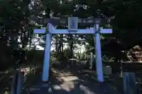 梁川浅間宮神社の鳥居