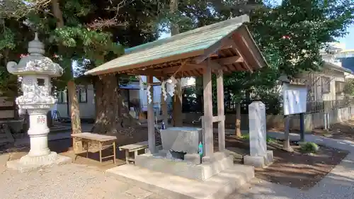 天照神社の手水舎