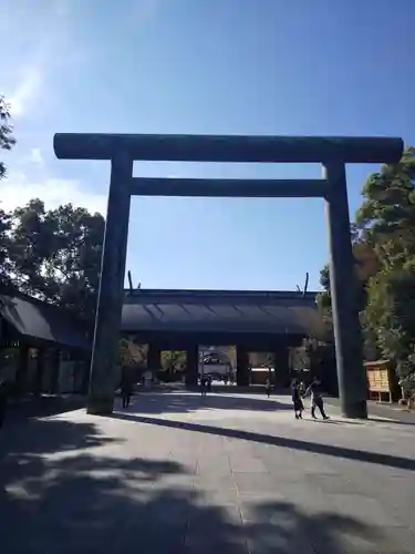 靖國神社の鳥居
