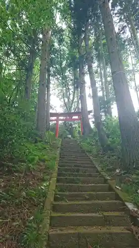 深山神社の鳥居