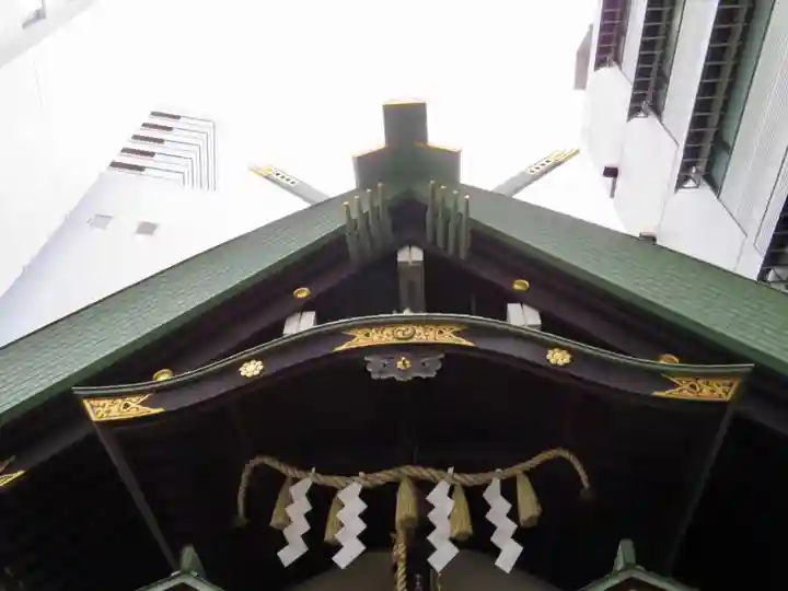 築土神社の本殿・本堂