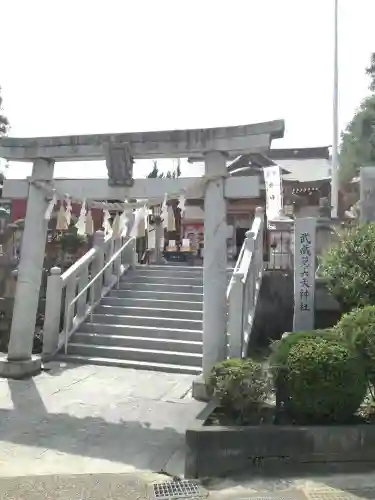 武蔵第六天神社の鳥居