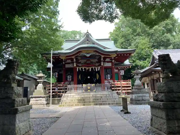 南沢氷川神社の本殿・本堂