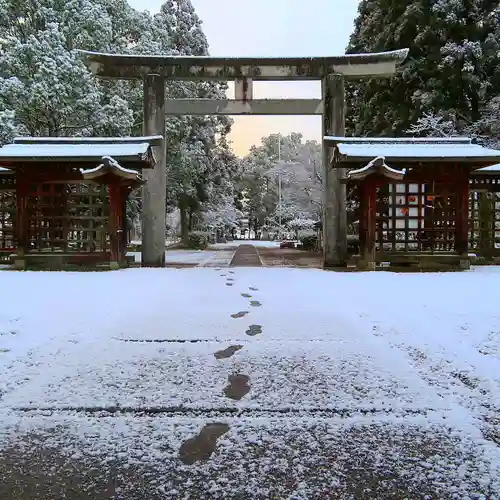 作楽神社の鳥居