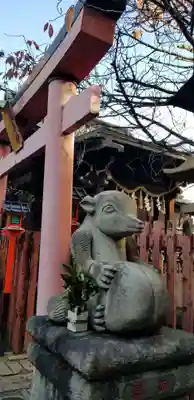 柳森神社の狛犬