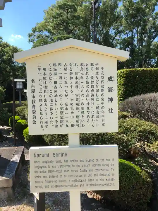 成海神社の歴史