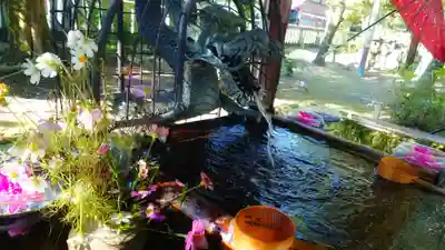 若宮神明社の手水舎